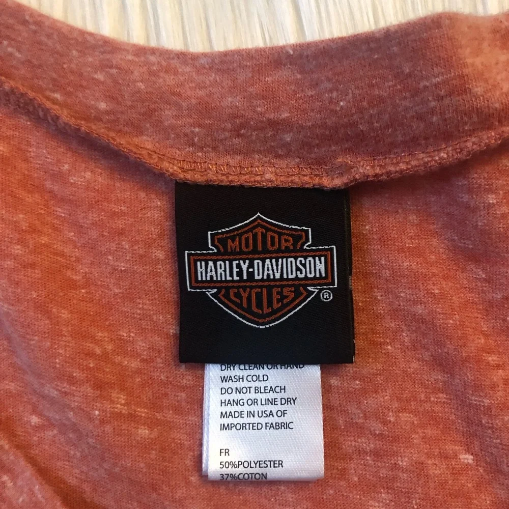 Harley-Davidson Orange Tee - Picture 3 of 3
